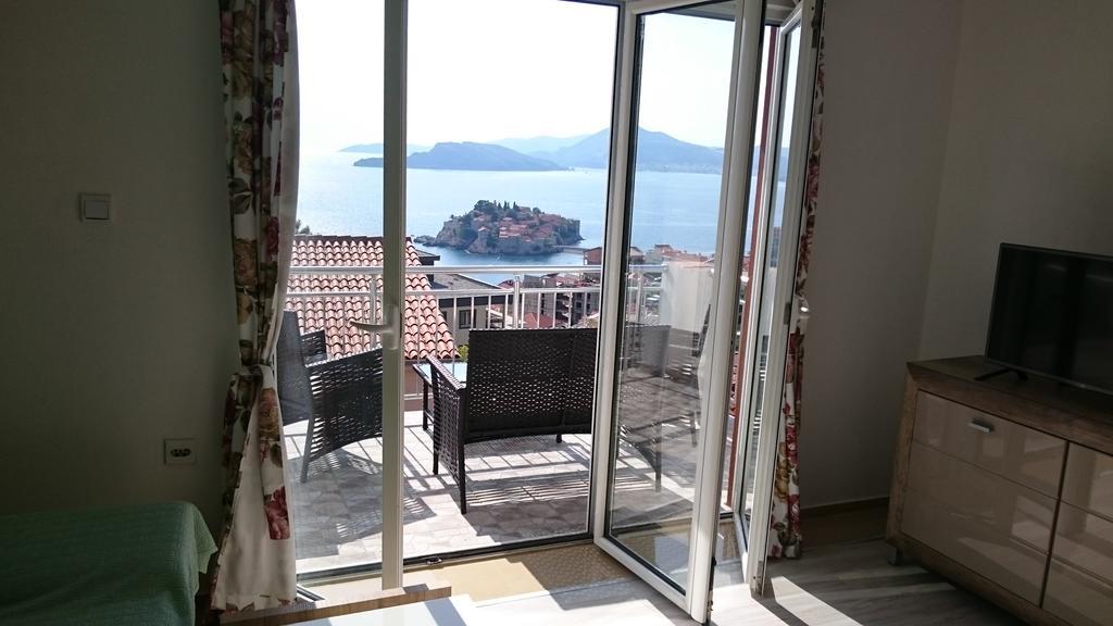 Apartments Vukovic Sveti Stefan Exterior foto