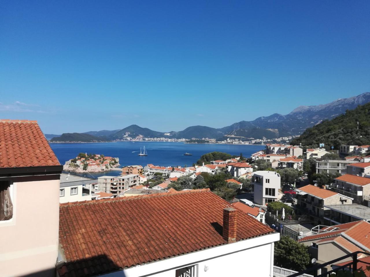 Apartments Vukovic Sveti Stefan Exterior foto